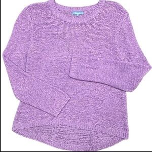 Penmans Lilac Pink Loose knit long sleeve crew neck acrylic blend sweater XL
